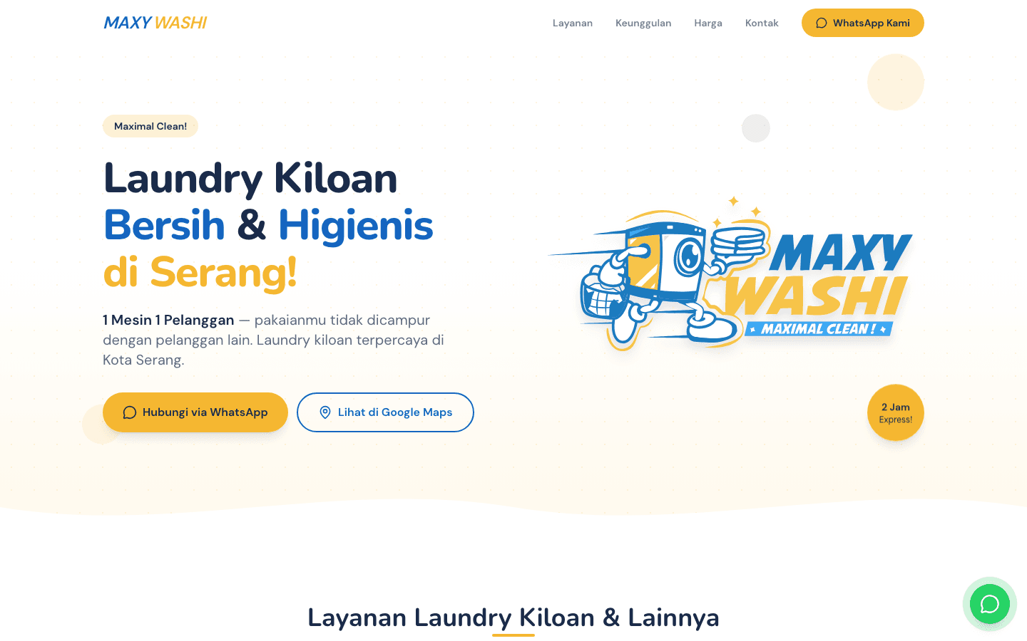 Maxy Washi Laundry screenshot